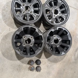 4 Yamaha Wolverine Wheels and Caps