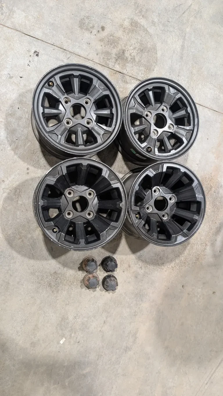 4 Yamaha Wolverine Wheels and Caps